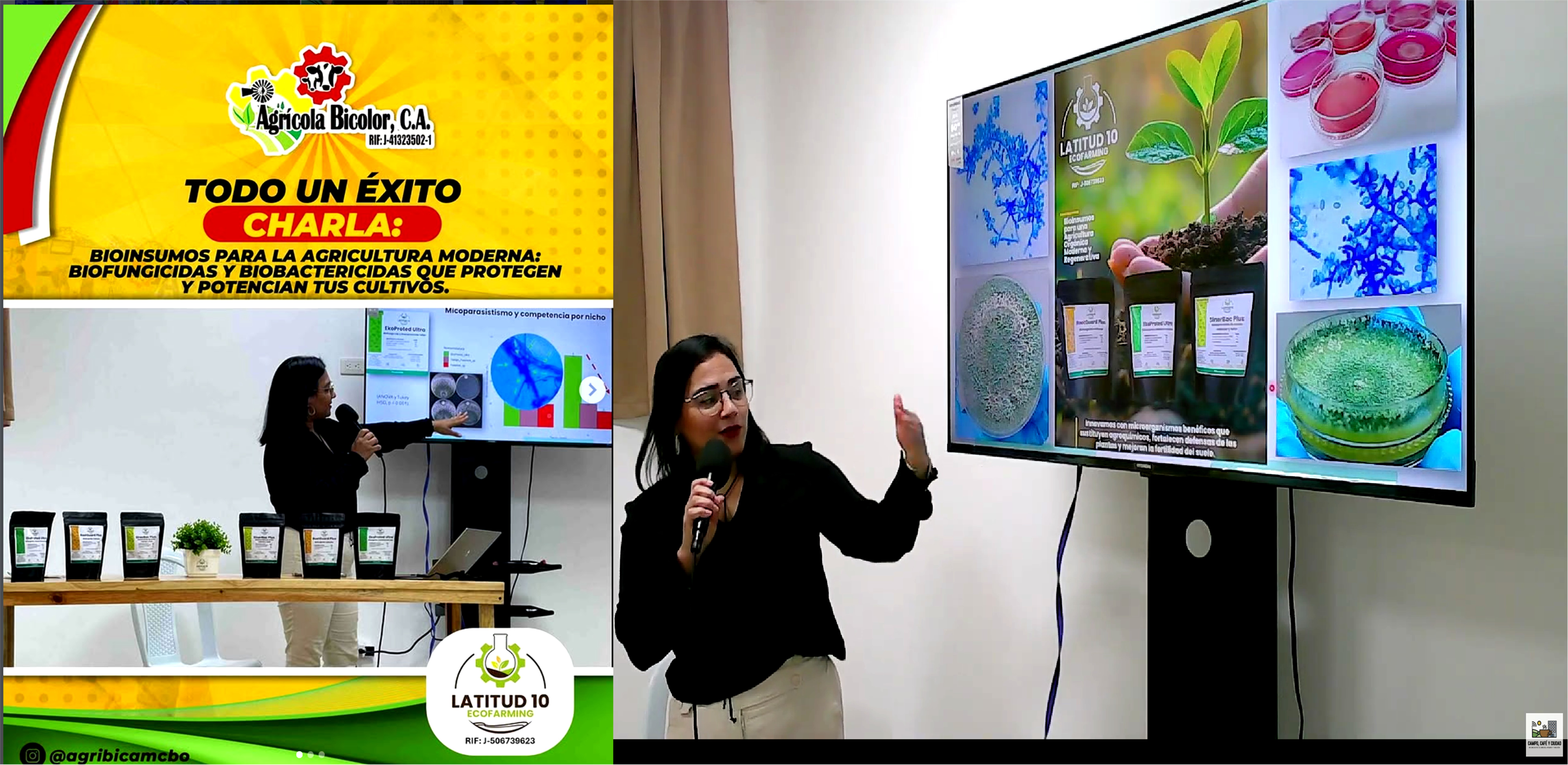 Lanzamiento de línea agrícola con nuestros aliados comerciales Agrícola Bicolor